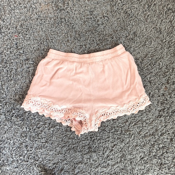 Flowy Pink Shorts - Picture 2 of 5